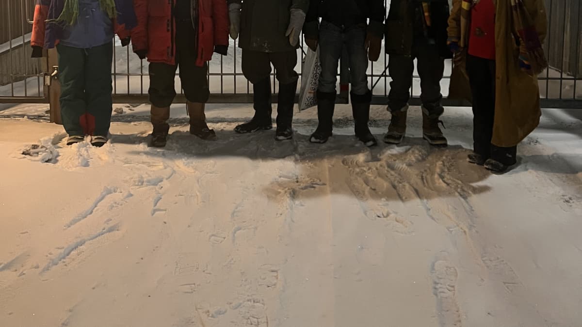 Aalistunturin hakkuita vastustavat mielenosoittajat vapautuivat putkasta Rovaniemellä 18.1.2023
