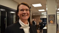 Valion toimitusjohtaja Annikka Hurme vierailulla Seinäjoella 10. marraskuuta 2022.