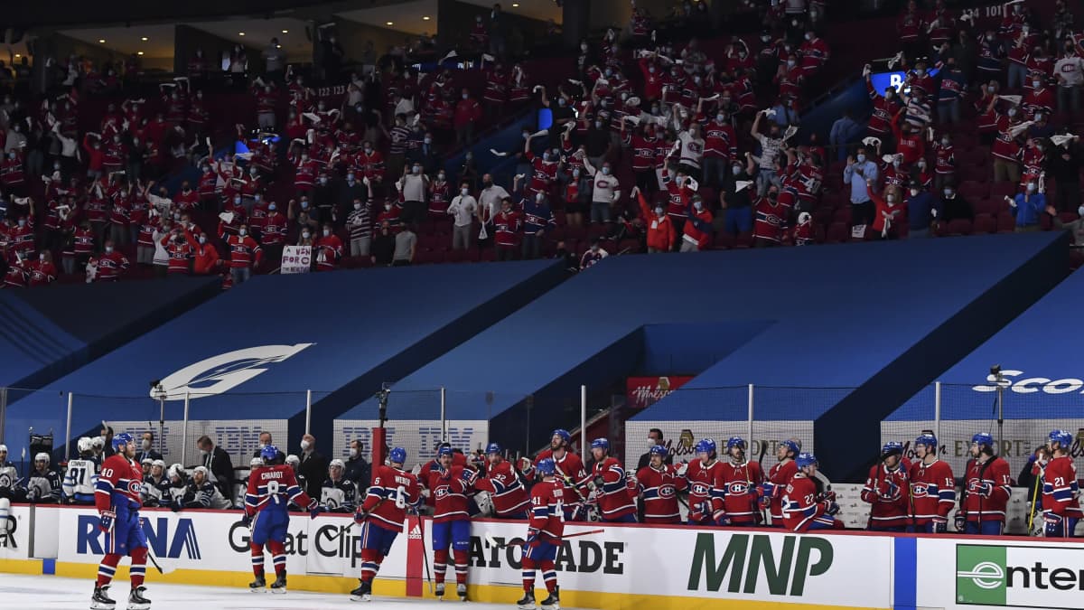 Canadiensin fanit ovat vahvasti mukana Montrealin menestyksessä. 