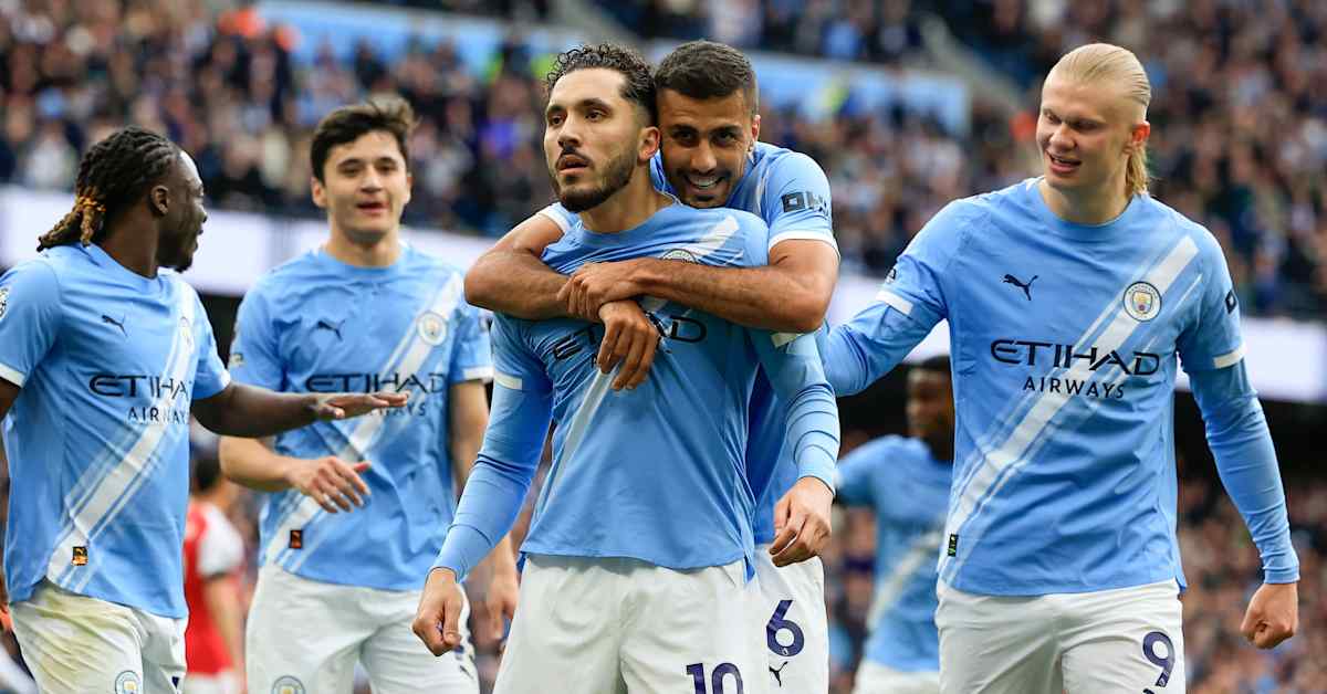 Manchester City vann toppmötet mot Arsenal – nu endast tre poäng bakom