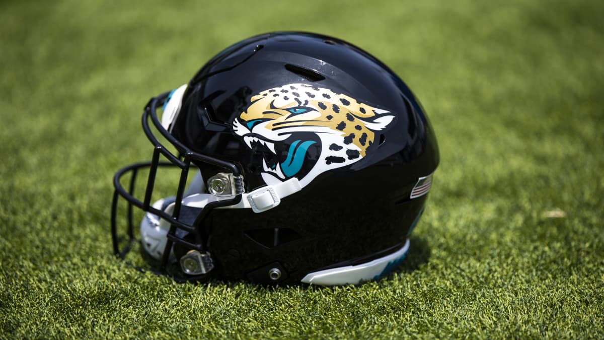 Jacksonville Jaguarsin kypärä.