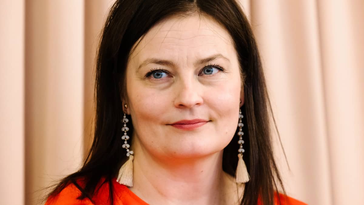 Puoluesihteeri Kristiina Kokko.