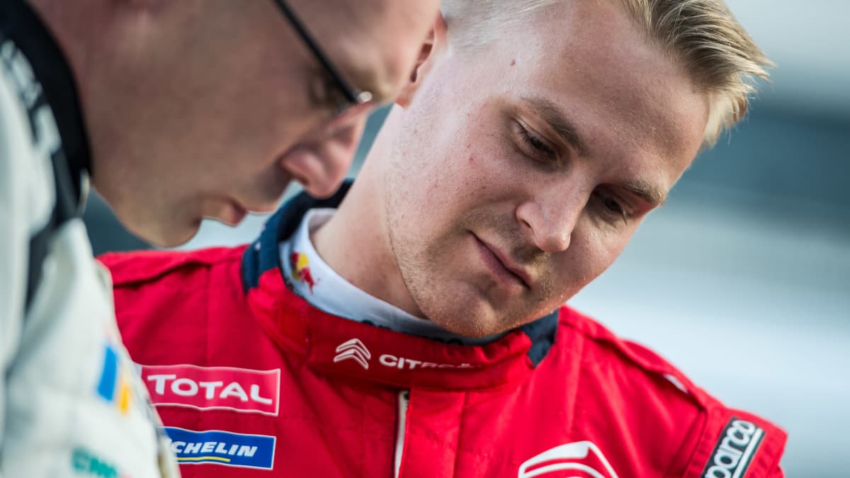 Esapekka Lappi ja Jari-Matti Latvala Jyväskylän MM-rallissa 2019.