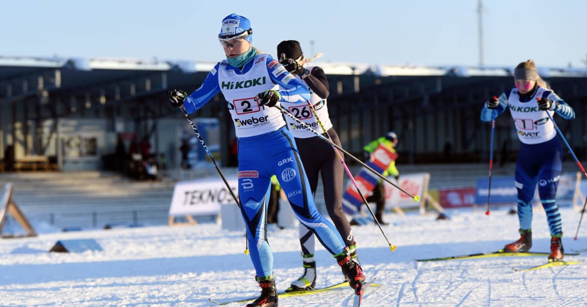Ennakkosuosikki piti pintansa – Vantaan Hiihtoseura parisprintin naisten Suomen mestariksi