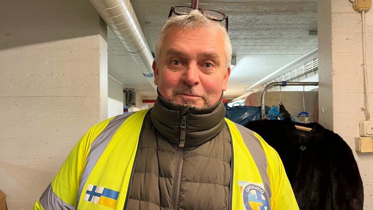 Pekka Riihimäki on Kriisinhallitsijat ry:n Operaatio Ukrainan koordinaattori. 