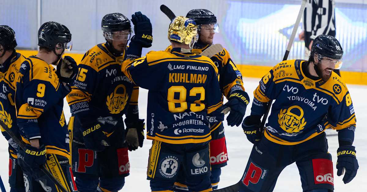 Tredje vinsten på raken för Raumolaget Lukko – otursdrabbade HIFK fortsätter i botten