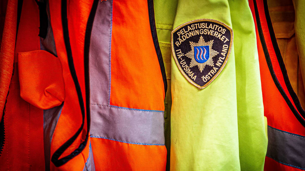 Brandkårens skyddsvästar