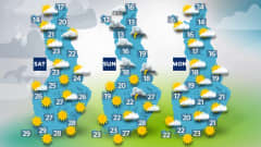 Storm Riikka heads to Finland on Sunday.