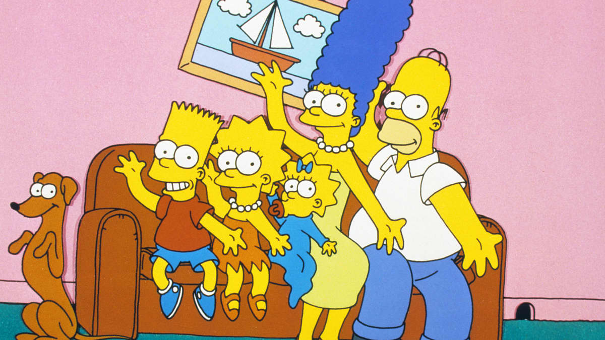 Kuva Simpsonit-sarjasta.