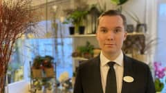 Hautaustoimisto Huhta & Finne omistaja Joakim Sandelin Vaasa