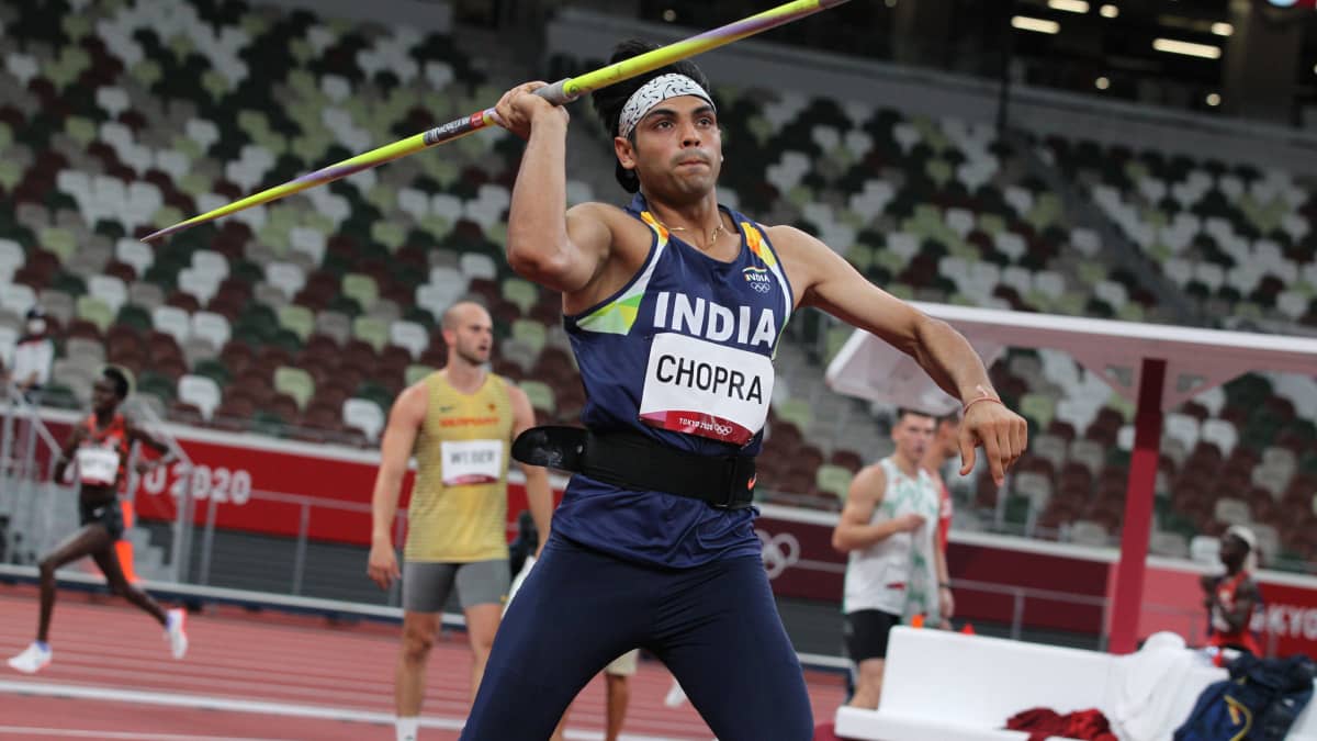 Neeraj Chopra voitti keihään olympiakultaa Tokiossa