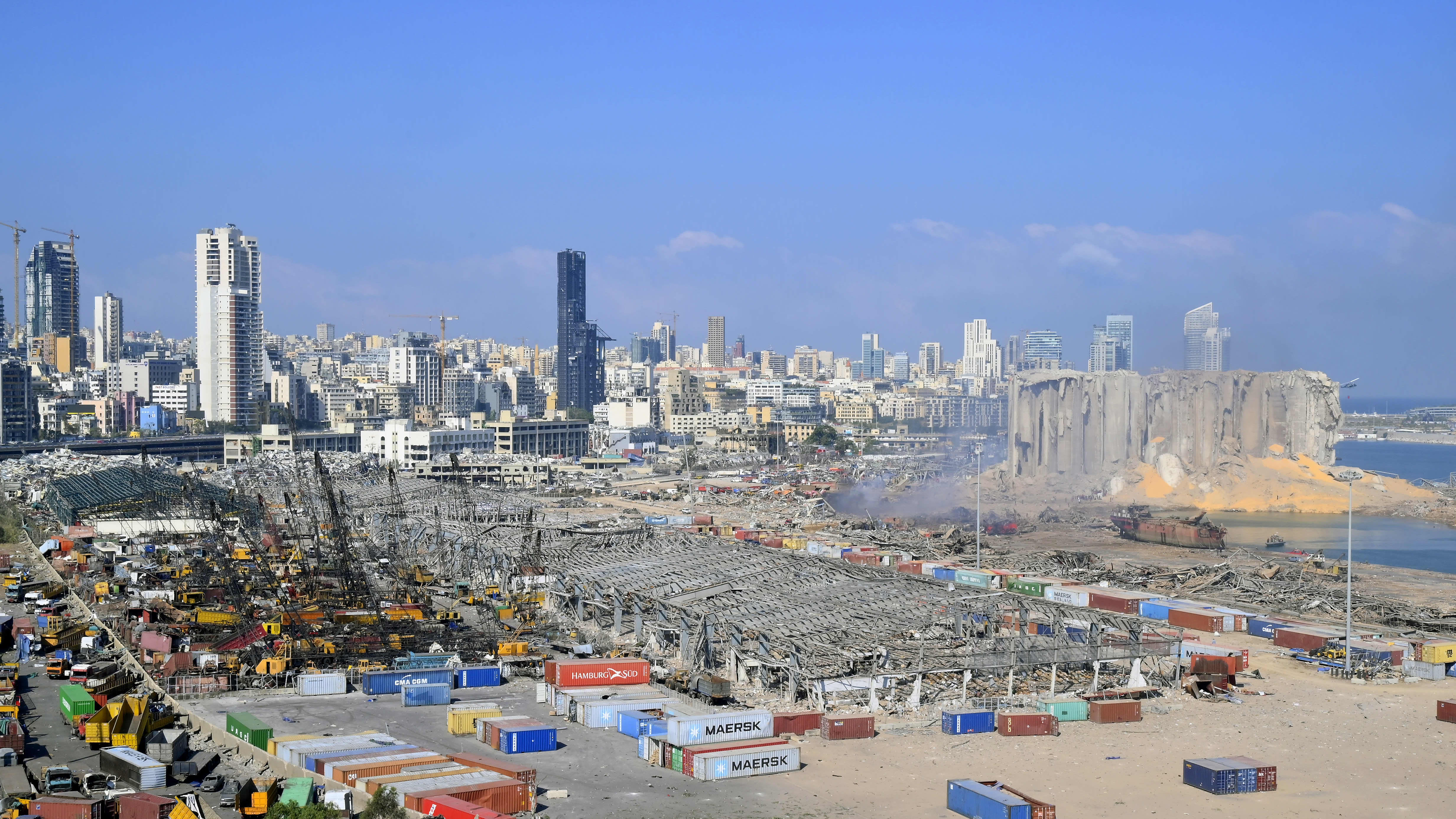 Beirutin satama on tärkeä Libanonille ja koko alueelle. Se vaurioitui pahasti tiistain räjähdyksessä.