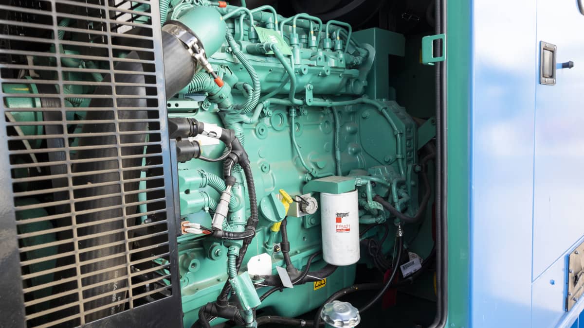 Dieselgeneraattori.