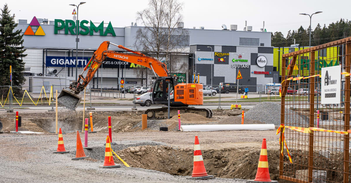 Tampereen Kalevan uutta liikekeskusta rakennetaan jo | Yle Uutiset
