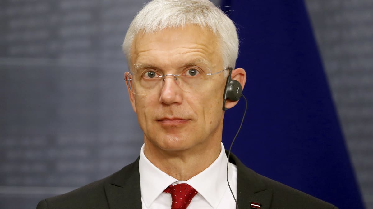 Latvian pääministeri Krišjānis Kariņš.