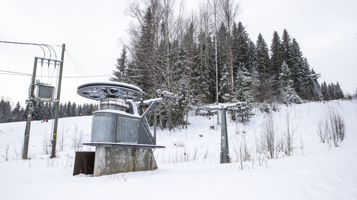 Antikkalan laskettelurinne Kuopiossa