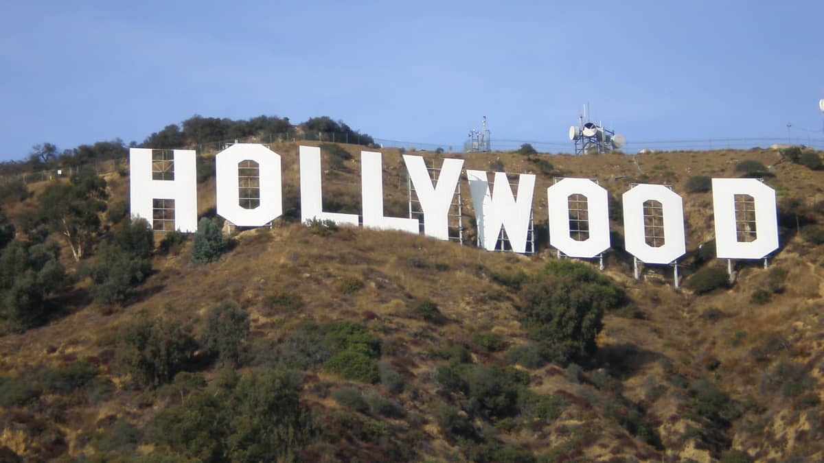 Hollywood-skylten.