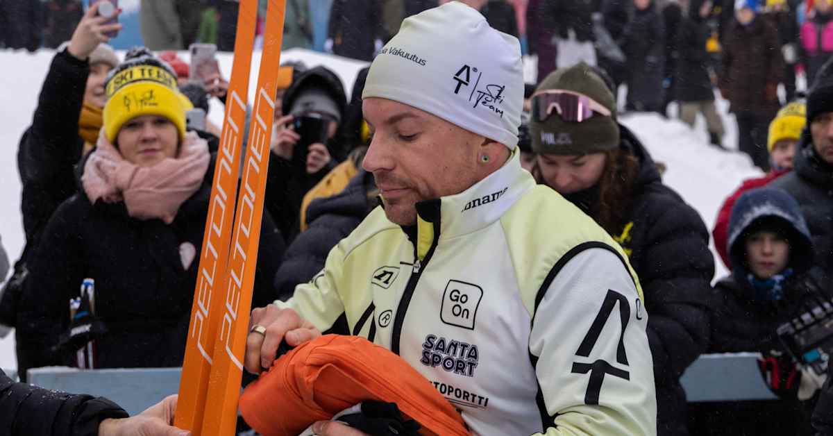 Large number of fans supported Antti Tuisku's first Finnish Championships skiing – former artist: 'It was emotional'
