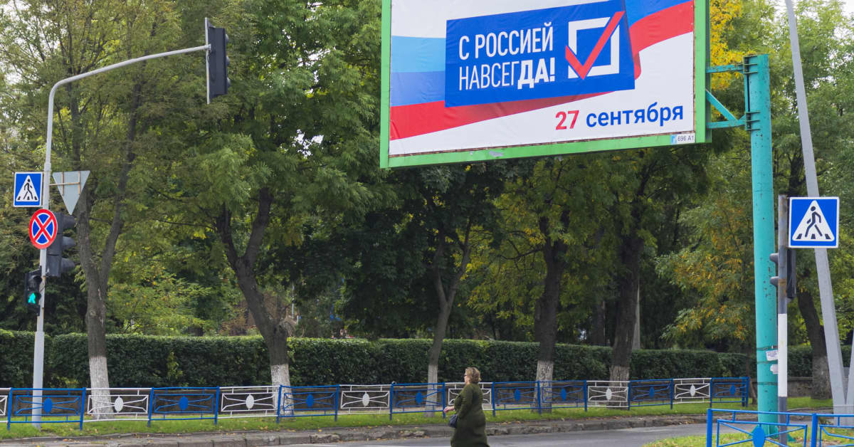 Näytösluontoiset ”kansanäänestykset” Venäjään liittämisestä alkoivat neljällä Venäjän valtaamalla alueella Ukrainassa