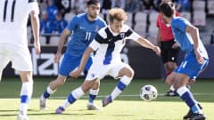Pikkuhuuhkajien 1–0- ja 2–0-maalit Azerbaidzhania vastaan U21-EM-karsintojen ottelussa