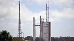 Ariane 6:n laukaisupaikka Guyanan avaruuskeskuksessa Kouroussa.
