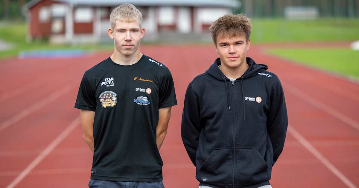 Två medaljer för IF Raseborg i ungdoms-FM i friidrott – regnet öste ner ...