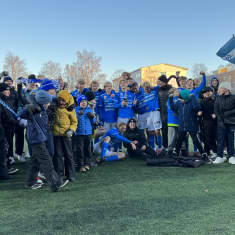 Rovaniemen palloseuran juhlat noususta Ykköseen.