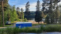 Jyväskylän Köhniön uimaranta.