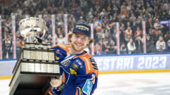 Marcus Davidsson Tapparan mestaruusjuhlat 2023.