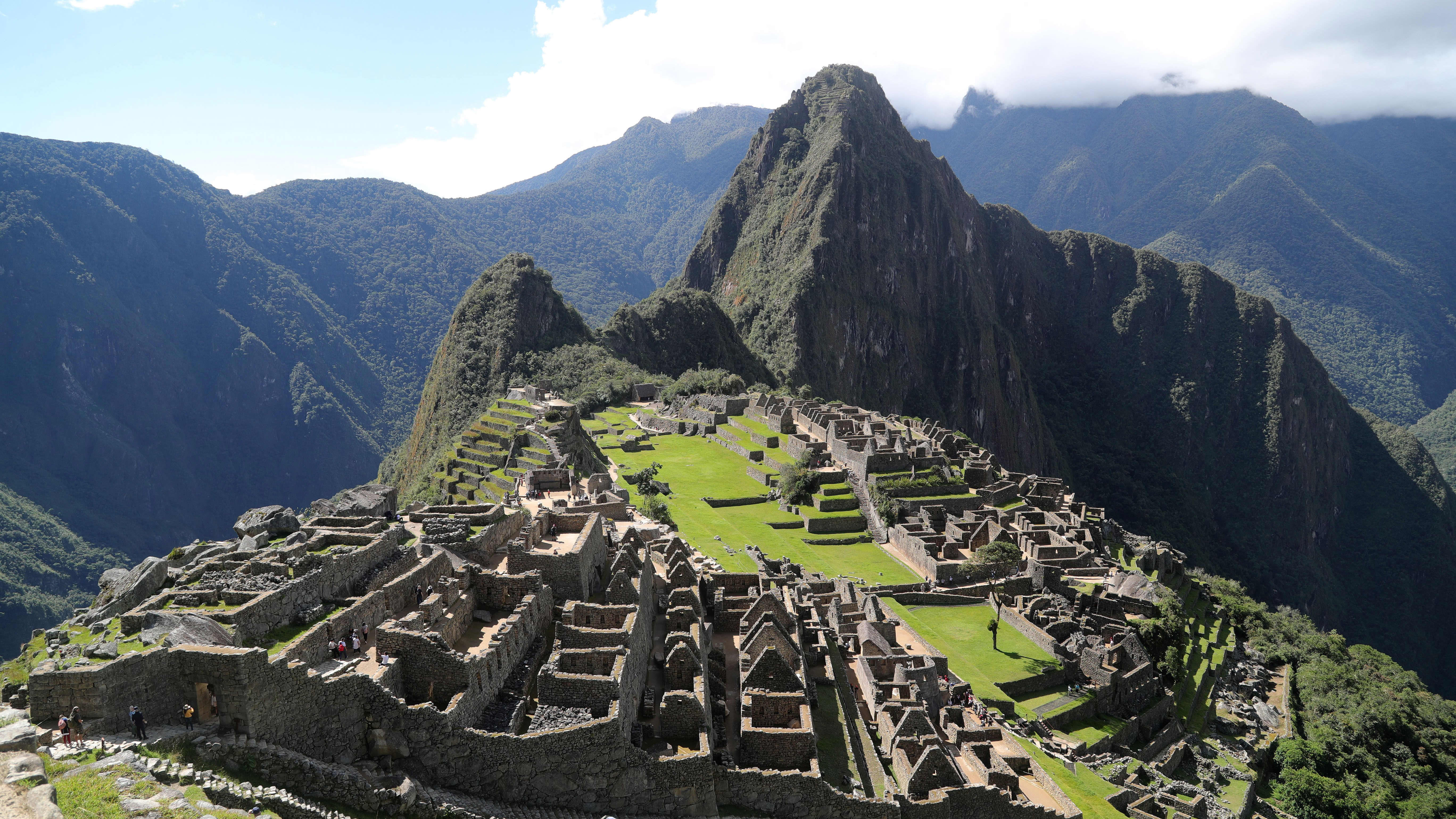 Machu Picchun alue.