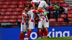 Luka Modrić laukoo Kroatian johtoon 