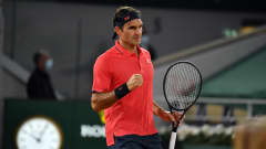 Roger Federer kentällä