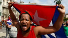 Sähkökatkokset johtivat vuosi sitten laajoihin mielenosoituksiin Kuubassa.