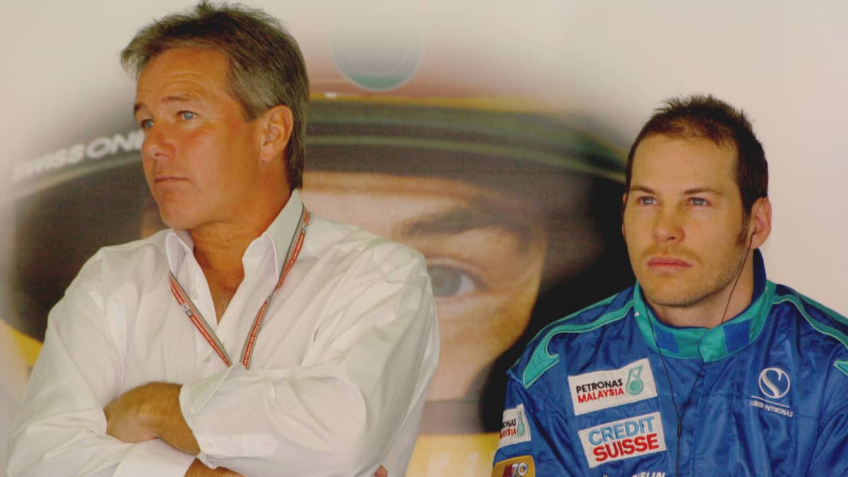 Graig Pollock ja Jacques Villeneuve kuvassa vuodelta 2005.