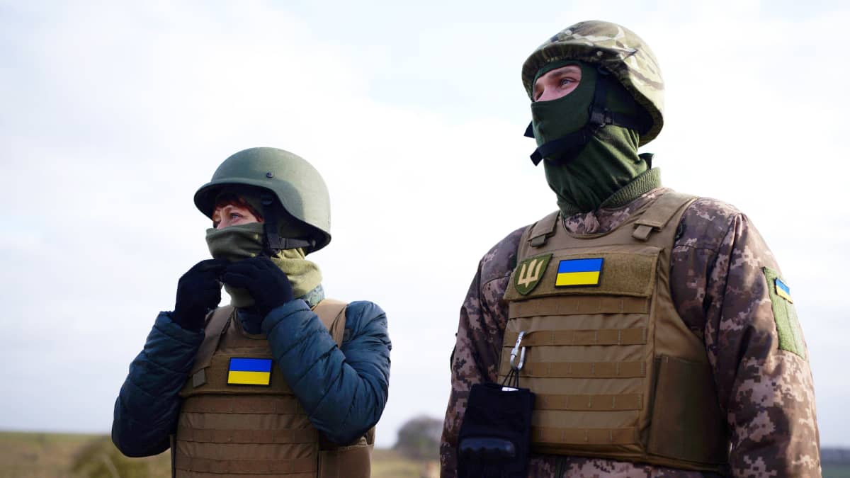 Ukrainalaisia sotilaita.