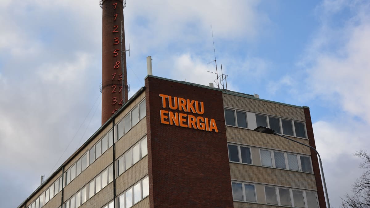 Ulkokuva Turku Energian toimistosta.