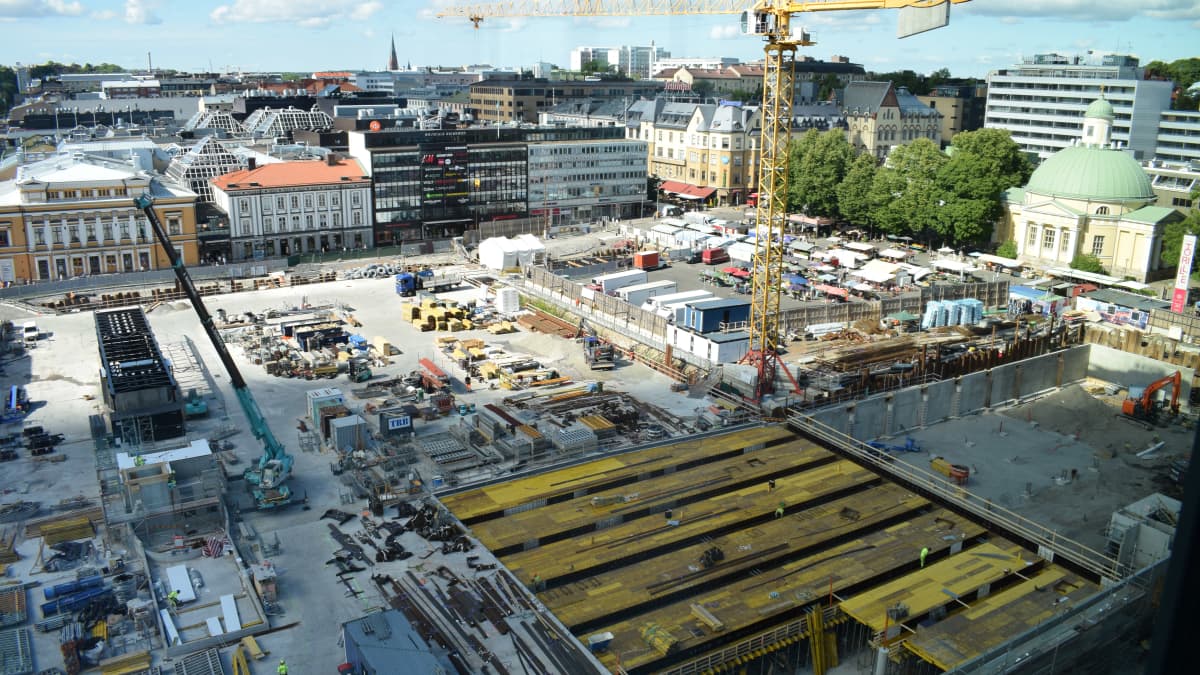 Turun Toriparkki Avautuu Sittenkin Ennen Joulua Juhlallinen Nauhan Leikkaus Keskiviikkoaamuna Kello 9 30