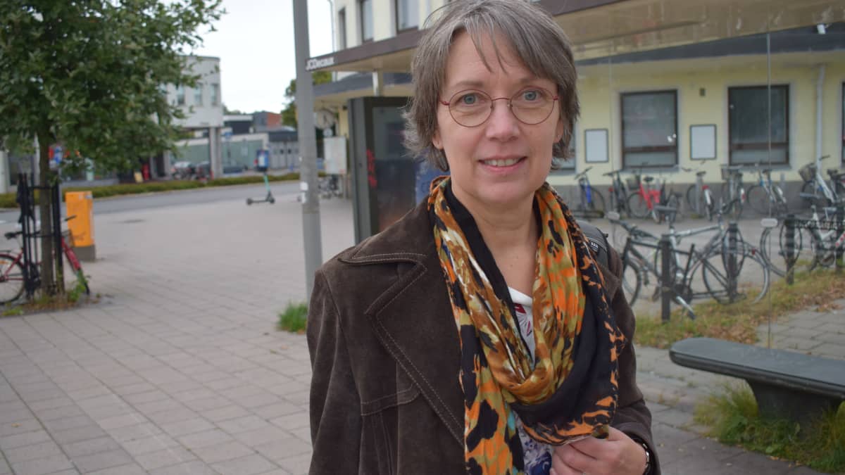 Marja-Leena Paakkunainen oli matkalla Ruotsiin. 
