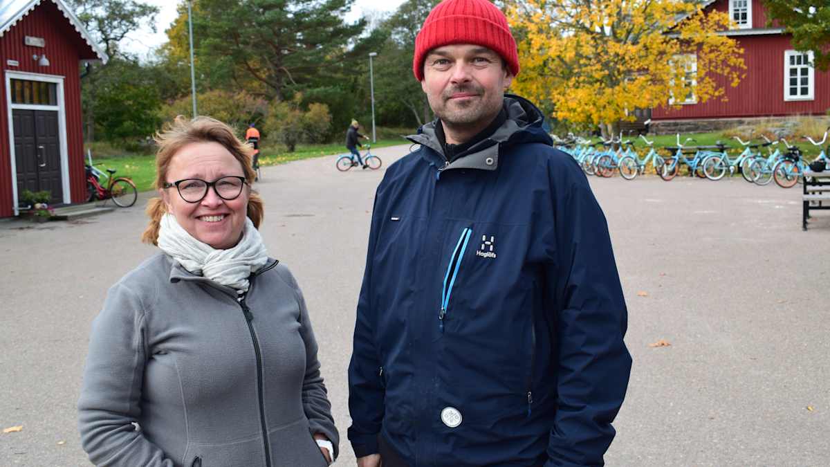 Nina Liski-Tirkkonen ja Janne Tirkkonen ovat Örön yrittäjät.