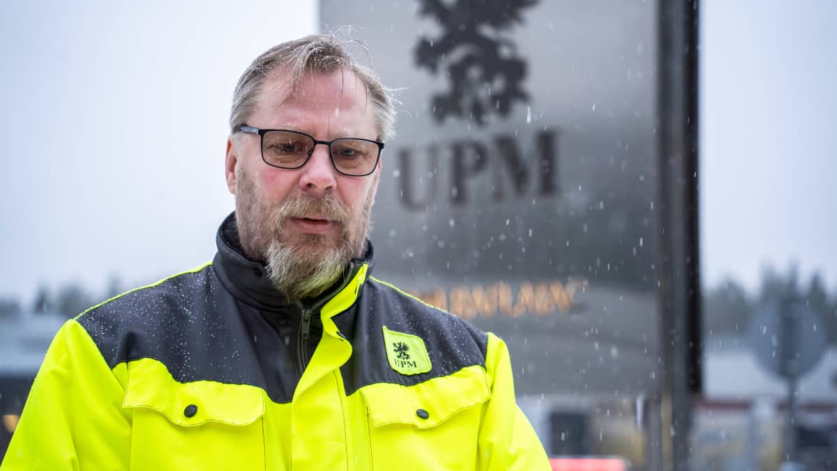 Pääluottamusmies Pertti Niemi, UPM Raflatac.