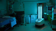 UV-valolla bakteereita ja viruksia tappavia robotteja sairaaloihin