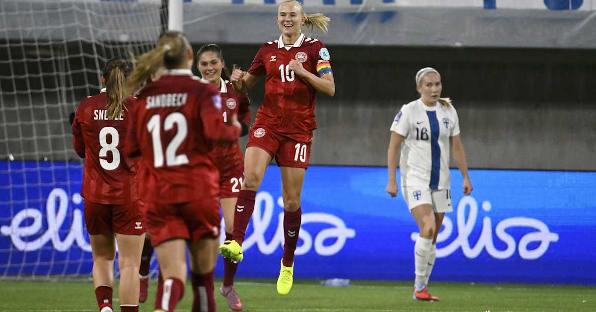 Förskräckliga insatsen i Linda Sällströms avsked – se målen då Danmark lekte med Finland
