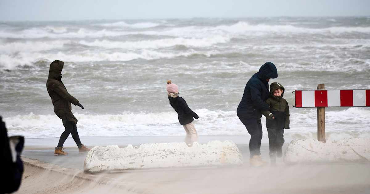 Dave-myrsky riepotteli Ruotsin länsirannikkoa – tuuli hirmumyrskylukemissa