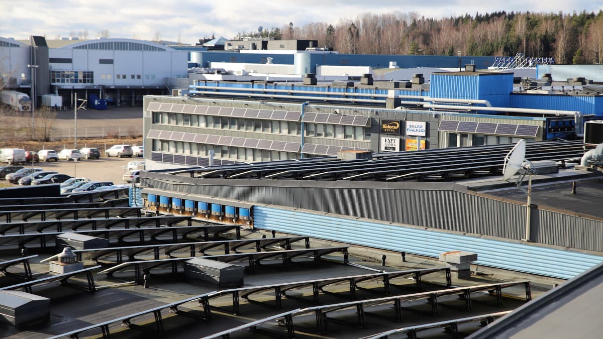 Solar Finlandin tehdas Salossa