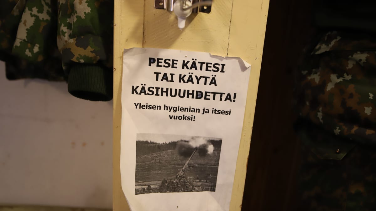 käsienpesukehotus Rovajärvellä