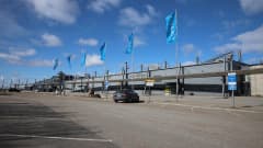 Rovaniemen hiljainen lentoasema huhtikuu 2021 