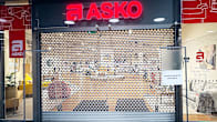 Photo shows the outside of an Asko outlet in Helsinki. 