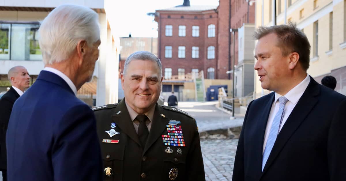 Puolustusministeri Kaikkonen USA:n asevoimien komentajan vierailusta: Yhdysvallat tukee vahvasti Suomen ja Ruotsin Nato-jäsenyyttä