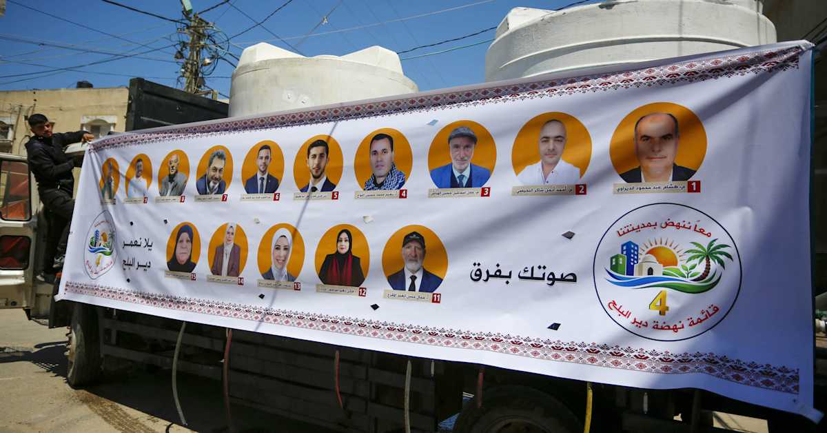 Gazassa äänestetään vaaleissa ensimmäistä kertaa 21 vuoteen