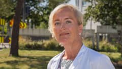 Potrettikuvassa HUSin Syöpäkeskuksen toimialajohtaja, Johanna Mattson